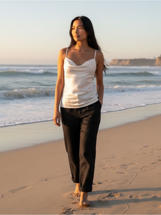 Free People Tops - FREE PEOPLE All Night Velvet Tunic Top in Champagne!